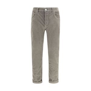Pt Torino Men Corduroy Design Pants